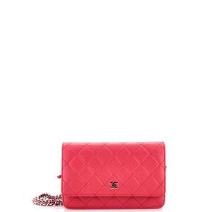 Chanel Wallet On Chain Quilted Lambskin #220975C34B